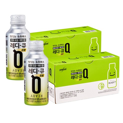 한독 레디큐 드링크 프로 숙취해소 음료, 120ml, 20개