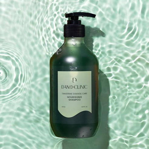 다노클리닉 탄제린 데미지케어 너리싱샴푸 손상모발 복구샴푸 약산성 저자극인증샴푸, 500ml, 1개
