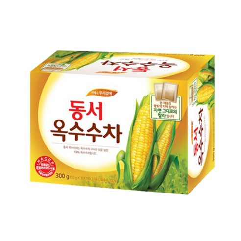 동서 주전자용 옥수수차 30T, 10g, 30개입, 3개