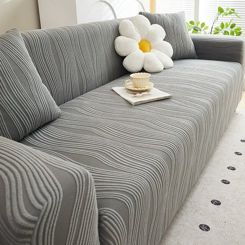 포근함으로 물드는 공간, 하루꿈 고탄력 사계절 소파 커버로 완성하는 북유럽 감성 인테리어 소파커버