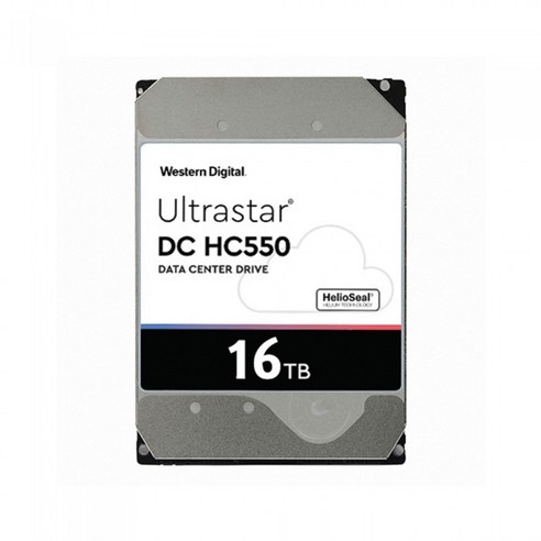 데이터 저장, 더 이상 고민하지 마세요! 안정적인 Ultrastar DC HC550이 당신의 해답입니다. 16tb