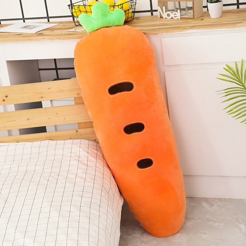 [SW] 만화 긴 수면 지원 베개 바디 목 베개 침대 베개 베개 쿠션 건강 관리, 50cm, Orange