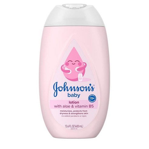 존슨즈베이비 모이스처라이징 핑크 베이비 로션 400ml