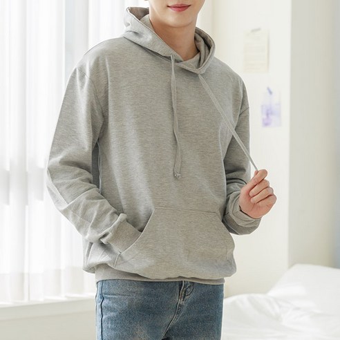 추천상품 따뜻하고 세련된 겨울 필수품: 예스플러스 무지 후드티