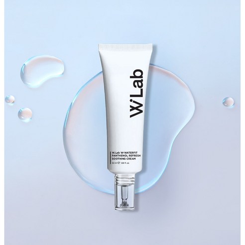 더블유 워터핏 판테놀 리프레시 수딩 크림, 50ml, 1개 - 페이셜크림 | 쿠팡