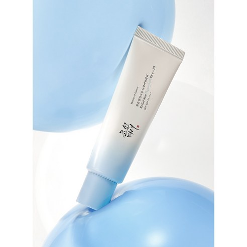 끈적임 없이 촉촉한 피부, 조선미녀 맑은쌀선크림 아쿠아프레쉬로 완성하세요!