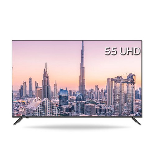 쿤티비 쿤TV 55인치 VA패널 4K UHD TV HU5500UHD NEW (벽걸이 상하기사설치)