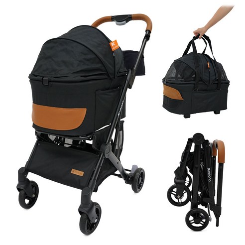 "우리 댕댕이, 이제 힘들게 안고 다니지 마세요! 🐾 크로노 유모차로 산책 퀄리티 UP! " 크로노유모차