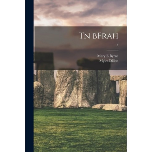 (영문도서) Tn BFrah; 5 Paperback, Hassell Street Press, English, 9781013816512