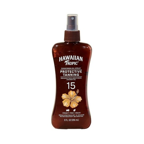 Hawaiian Tropic 태닝 오일 펌프 스프레이