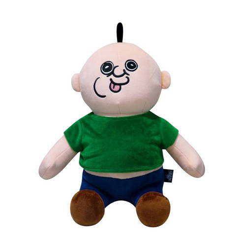 [공식정품] 뚱땡이 빵빵이 인형 30cm 2종 택1 / 생일 선물 애착 웃긴 귀여운 졸업 커플 친구 옥지 안고자는, 1개, 02. 메롱 뚱땡이 빵빵이 인형