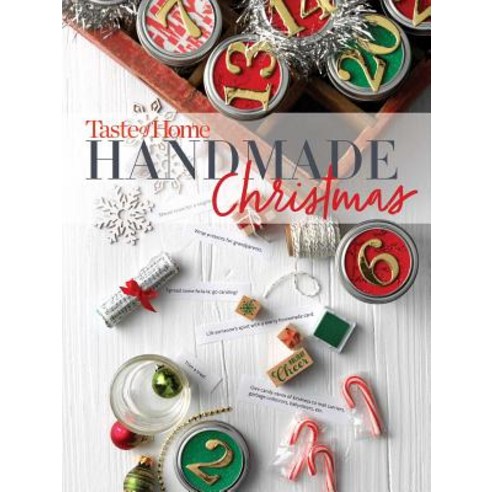 (영문도서) Taste of Home Handmade Christmas Paperback, Trusted Media Brands, English, 9781617658648