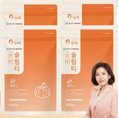 김소형 원방 공비슬림티 호박팥차 옥수수염차 모로오렌지 티백, 50개입, 8개