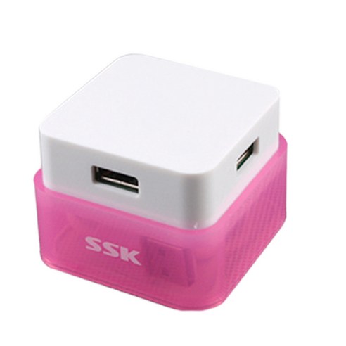 Xzante SSK 4포트 고속 확장 시스템 요구 사항 Windows 98/ME/2000/XP/Vista/7 Mac OS 9.1 이상을 위한 USB2.0 허브 1개, 빨간색