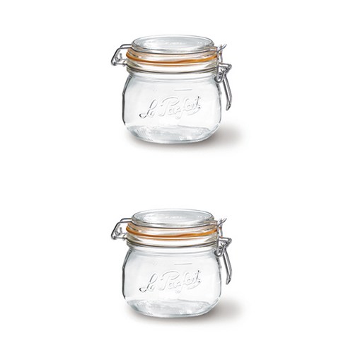 르파르페 유리밀폐용기 슈퍼자, 250ml, 2개