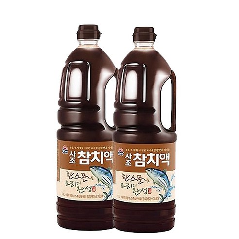 사조 참치액, 1.8L, 2개