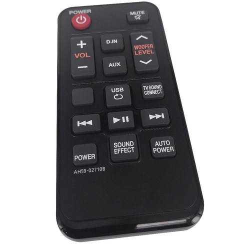 손 안에서 펼쳐지는 사운드의 마법, Echo AH59-02710B 리모컨으로 당신의 삼성 사운드바를 되살리세요!