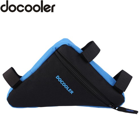 Docooler 자전거 삼각 프레임 가방, 블루