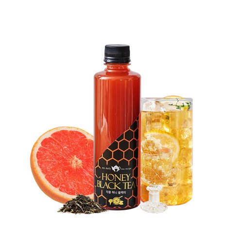 [냉장배송]티바인 홍차 레몬 자몽 허니 블랙티 아이스티, 1개, 1개, 400ml, 1개입