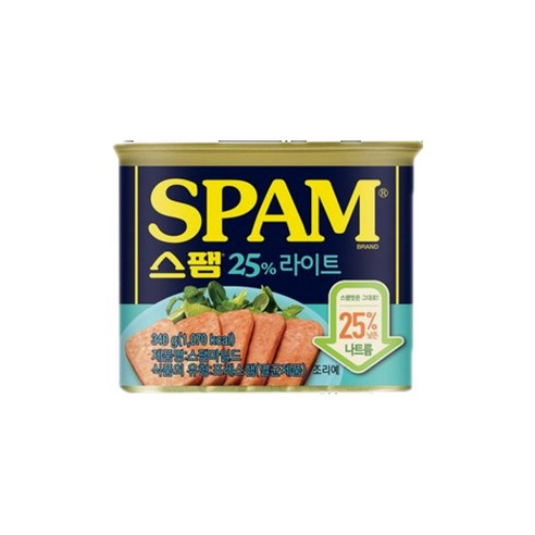 스팸 마일드, 7개, 340g 스팸340g 스팸 마일드, 7개, 340g 스팸340g