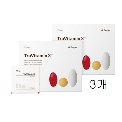 덴프스 트루바이타민 X 엑스 1540mg x30포x 6박스, 46.2g