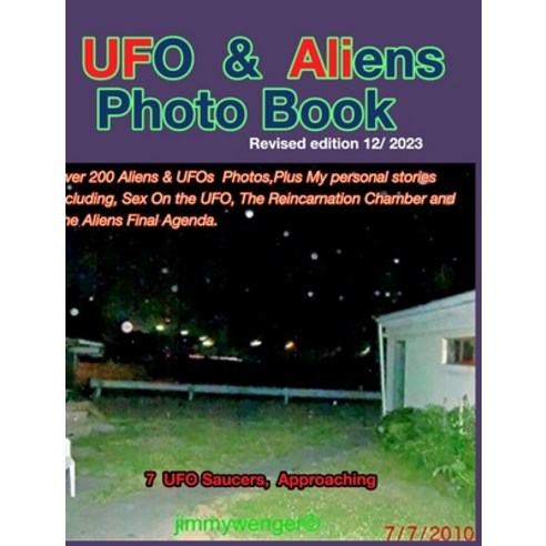 (영문도서) UFOs and Aliens Photo Book Hardcover, Blurb, English, 9798880659715