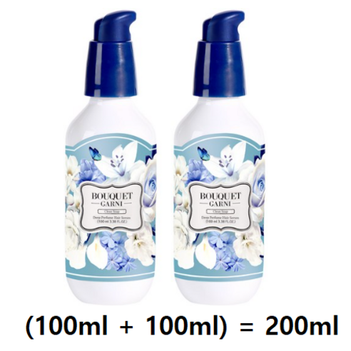 부케가르니 딥퍼퓸 헤어세럼 클린솝, 100ml, 4개