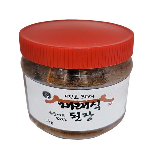 장현식품 경북 전통식품 재래식 집된장 1kg, 1병