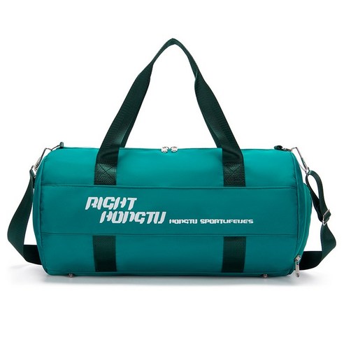대외 무역 피트니스 가방 여성 2022 새로운 대용량 패션 휴대용 스포츠 가방 야외 여행 가방 요가 가방, 초록