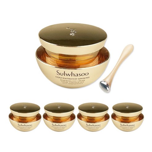 설화수 자음생 아이크림 20ml+20ml(5mlx4개) 파인듀 면봉 사은품, 1개