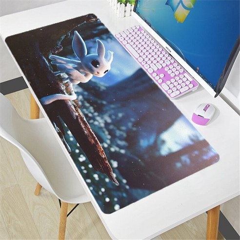 오리와 Wisps 마우스 패드 게임의 의지 대형 Dywan 게이머 키보드 데스크 매트 테이블 카펫 Mousepad XL XXL 900x400, 3_300x900x2mm