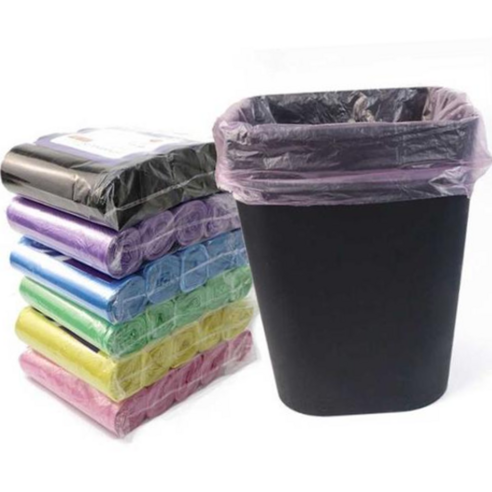리필비닐봉지 컬러롤 봉지 10리터 뜯어쓰는 쓰레기 재활용 봉투