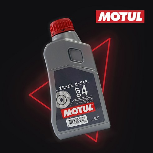 모튤(MOTUL) DOT4 브레이크액 브레이크오일 도트4 1리터, 1개