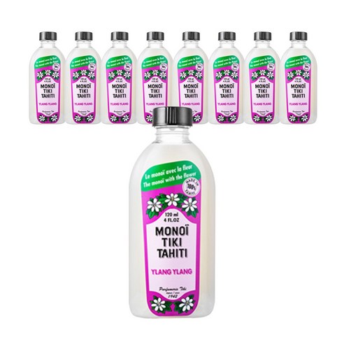 모노이티아레타히티 일랑 일랑 오일, 120ml, 9개