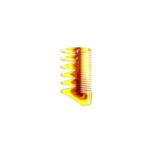 레트로 오일 빗 남자의 넓은 치아 빗 양면 큰 뒷머리 빗 세트, {"색상":"앰버 NO. 1"}