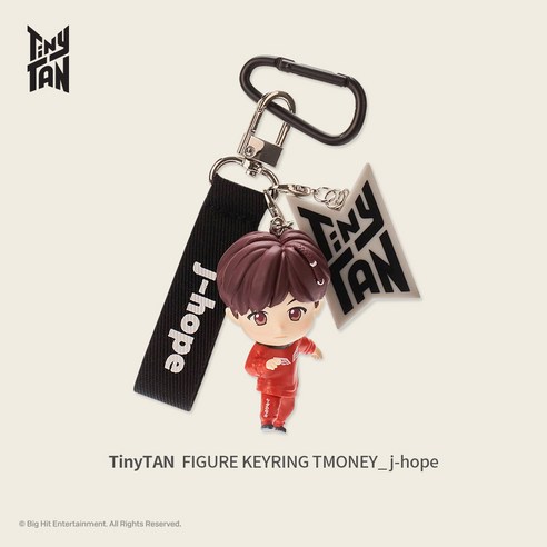 타이니탄 (BTS캐릭터) 피규어 키링 with T-money