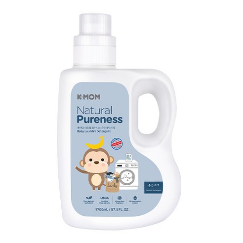 케이맘 유아세탁세제 용기형, 1.7L, 1개