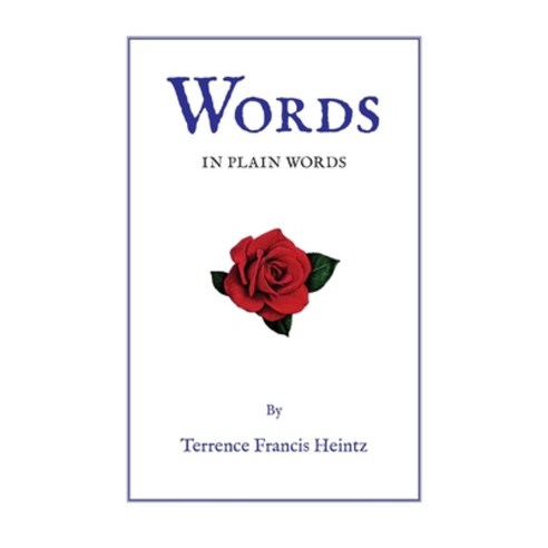 (영문도서) Words: In Plain Words Paperback, Luminare Press, English, 9798886790023