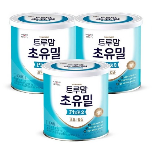 후디스 트루맘 초유분유 플러스 2단계 90포 3캔 후디스액상분유 후디스 트루맘 초유분유 플러스 2단계 90포 3캔 후디스액상분유