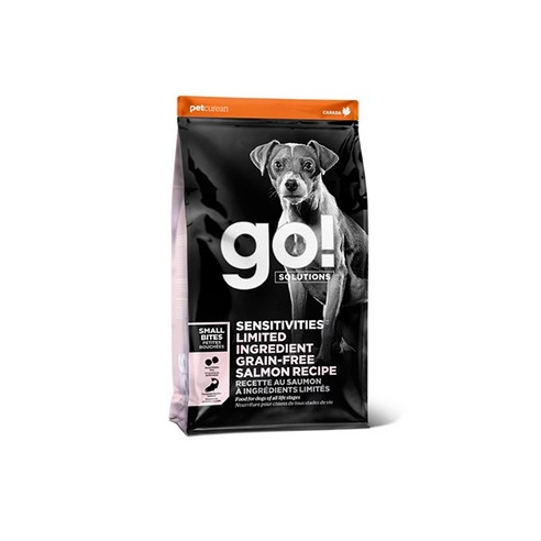 go 전연령 강아지 센서티브 LID 레시피 건식사료 스몰브리드, 연어, 2kg, 3개