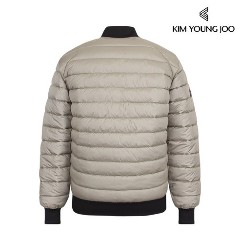 김영주 남성 디보 시보리 블루종 패딩 자켓은 남자 골프나 등산에 적합한 겨울용 패딩점퍼