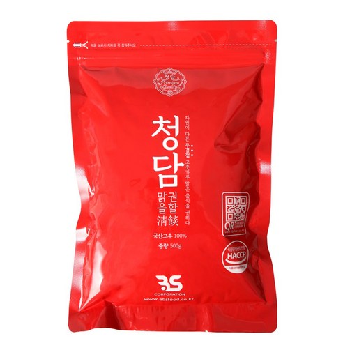 청담 고춧가루 일반매운맛 중간굵기, 500g, 1개