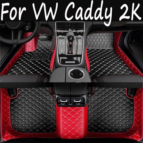 자동차 차량용 매트 카매트 VW 폭스바겐 캐디용 바닥 방수 액세서리 2K 2015 2019, 19.1set floormat  left hand dr