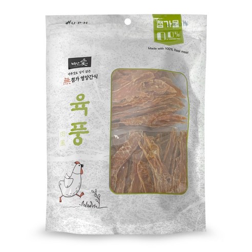사랑하는 반려견을 위한 건강한 선택, 육풍 무첨가 수제간식 치킨 슬라이스!