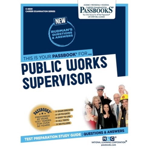 Public Works Supervisor Paperback, National Learning Corp, English, 9781731846594