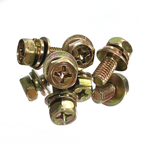 M6 국소 높이 35mm 샘스볼트와 와샤 세트 35개 포함 하이텐션볼트 M6 국소 높이 35mm 샘스볼트와 와샤 세트 35개 포함 하이텐션볼트