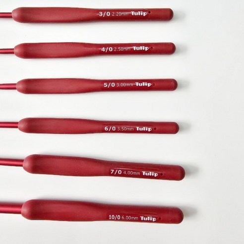 에티모 튤립 코바늘 6호: 뜨개 작업의 품격을 높이는 완벽한 선택