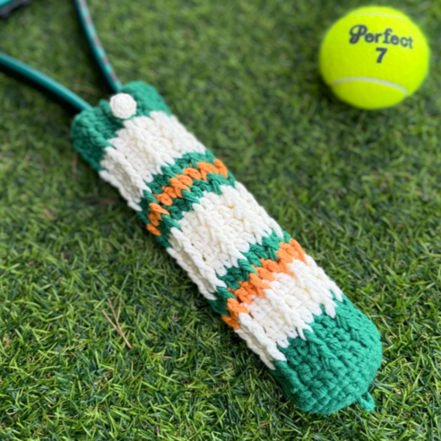 [OKㅣ강추] 윈블리 테니스 그립 커버: 손뜨개 그립 커버로 플레이에 편안함을 더하다 [OKNOWㅣ추천상품]