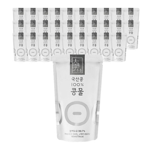 대학약콩두유 국산콩 콩물, 60개, 190ml