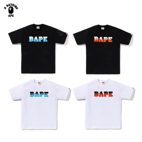 어베이싱에이프 정품 / 플레임 베이프 로고 반팔티 FLAME BAPE LOGO TEE